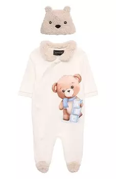 Комплект из комбинезона и шапки Monnalisa