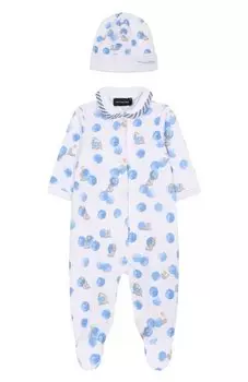 Комплект из комбинезона и шапки Monnalisa