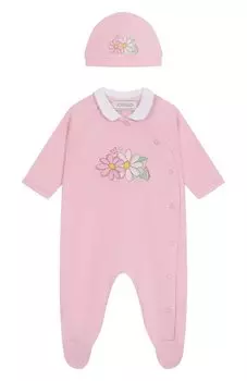 Комплект из комбинезона и шапки Monnalisa