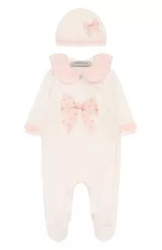 Комплект из комбинезона и шапки Monnalisa