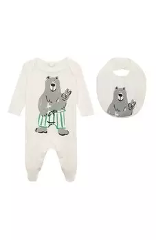 Комплект из комбинезона с нагрудником Stella McCartney