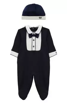 Комплект из комбинезона с шапочкой Monnalisa