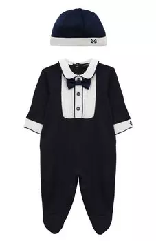 Комплект из комбинезона с шапочкой Monnalisa