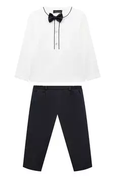 Комплект из лонгслива и брюк Monnalisa