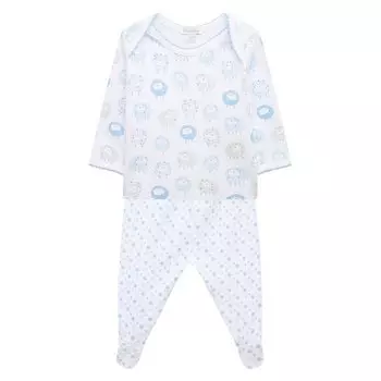 Комплект из лонгслива и ползунков Kissy Kissy