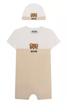 Комплект из песочника и шапки Moschino