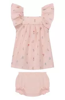 Комплект из платья и шорт babybu