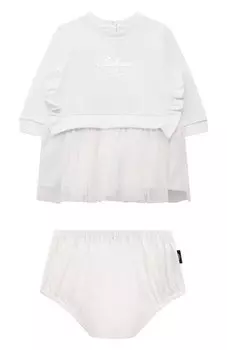 Комплект из платья и шорт Balmain