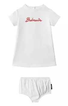 Комплект из платья и шорт Balmain