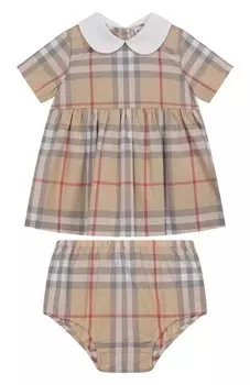Комплект из платья и шорт Burberry