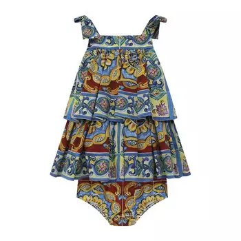 Комплект из платья и шорт Dolce &amp; Gabbana