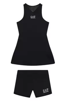 Комплект из платья и шорт EA7