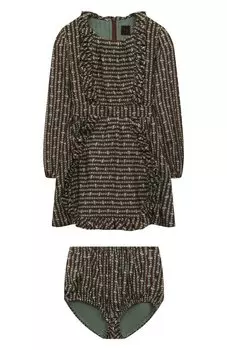 Комплект из платья и шорт Ulyana Sergeenko