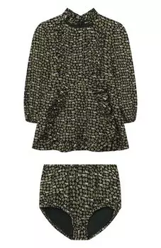 Комплект из платья и шорт Ulyana Sergeenko