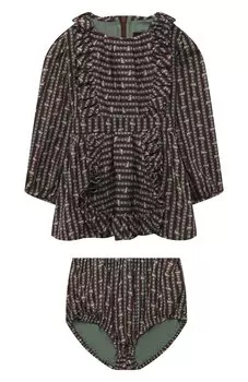 Комплект из платья и шорт Ulyana Sergeenko