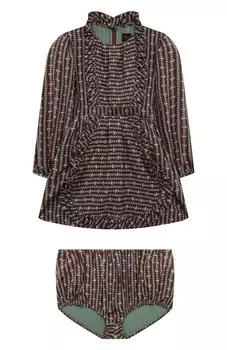 Комплект из платья и шорт Ulyana Sergeenko