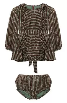 Комплект из платья и шорт Ulyana Sergeenko