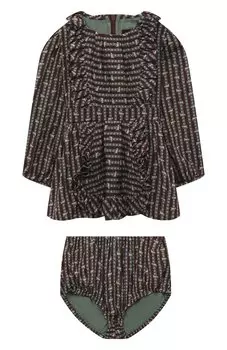 Комплект из платья и шорт Ulyana Sergeenko