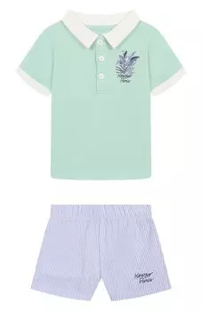 Комплект из поло и шорт Kenzo