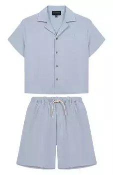Комплект из рубашки и шорт Emporio Armani