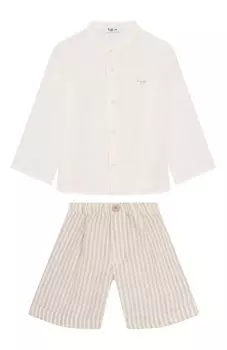 Комплект из рубашки и шорт Il Gufo