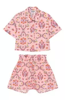 Комплект из рубашки и шорт Moschino