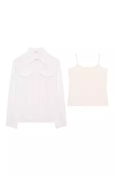 Комплект из рубашки и топа Blumarine