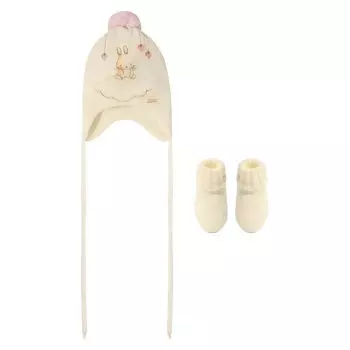 Комплект из шапки и пинеток Il Trenino