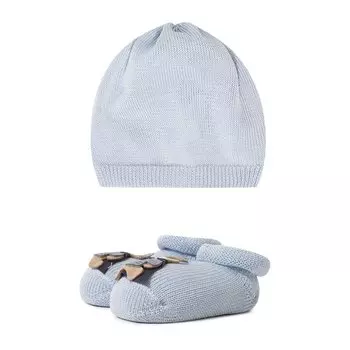 Комплект из шапки и пинеток La Perla