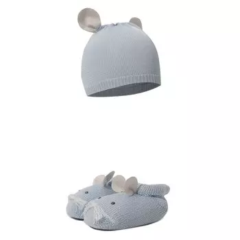 Комплект из шапки и пинеток Story Loris