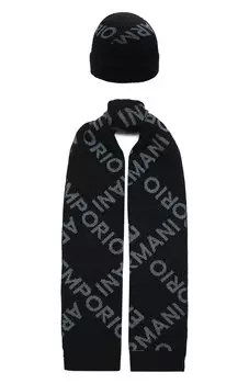 Комплект из шапки и шарфа Emporio Armani