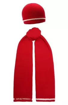 Комплект из шапки и шарфа Emporio Armani