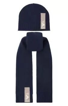 Комплект из шапки и шарфа Emporio Armani