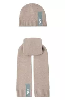 Комплект из шапки и шарфа Emporio Armani