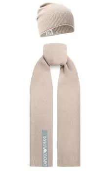 Комплект из шапки и шарфа Emporio Armani