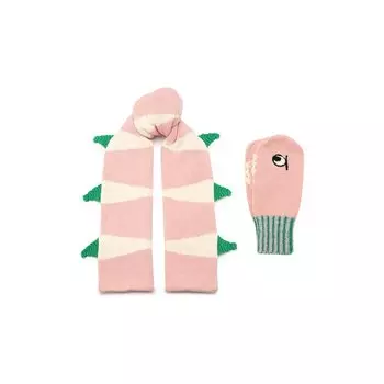 Комплект из шарфа и варежек Stella McCartney