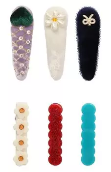 Комплект из шести заколок Pink.Olivka