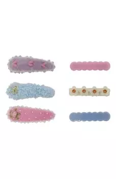 Комплект из шести заколок Pink.Olivka