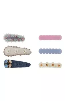 Комплект из шести заколок Pink.Olivka