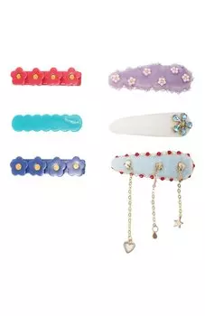 Комплект из шести заколок Pink.Olivka