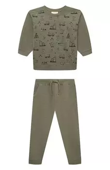 Комплект из свитшота и брюк babybu