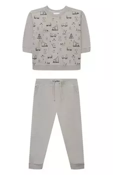 Комплект из свитшота и брюк babybu