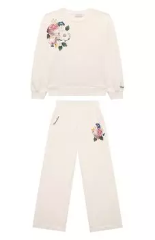 Комплект из свитшота и брюк Monnalisa