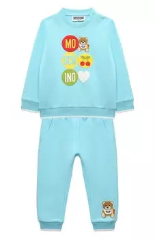 Комплект из свитшота и брюк Moschino