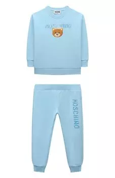 Комплект из свитшота и брюк Moschino
