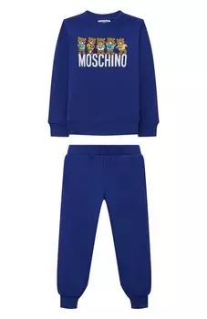 Комплект из свитшота и брюк Moschino