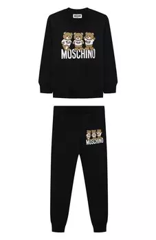 Комплект из свитшота и брюк Moschino