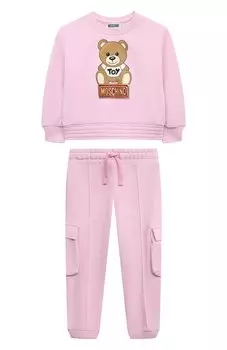 Комплект из свитшота и брюк Moschino