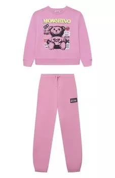 Комплект из свитшота и брюк Moschino
