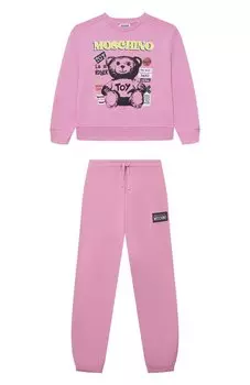 Комплект из свитшота и брюк Moschino